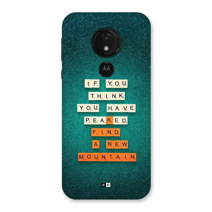New Mountain Back Case for Moto G7 Power