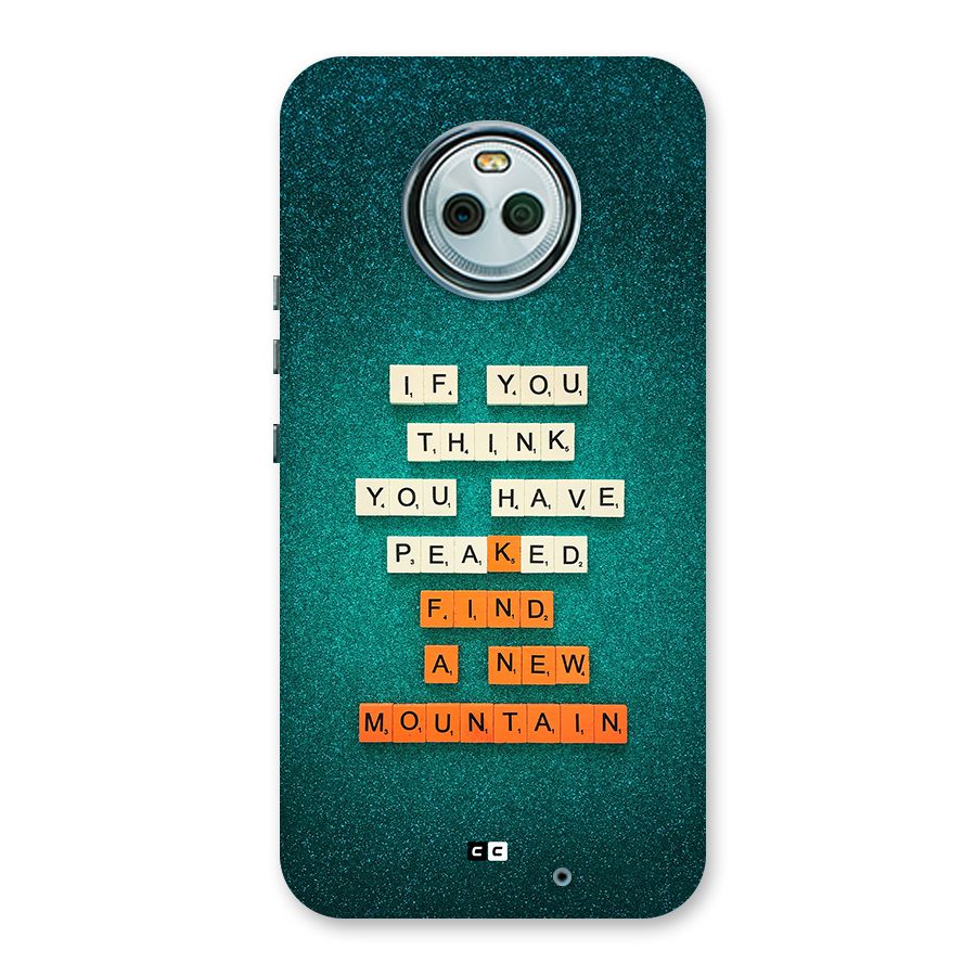 New Mountain Back Case for Moto X4