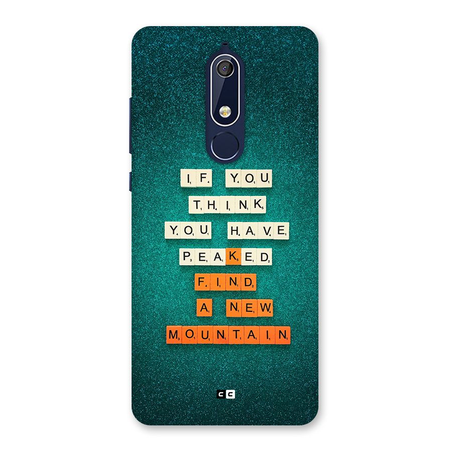 New Mountain Back Case for Nokia 5.1