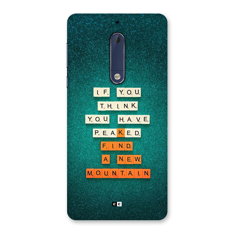 New Mountain Back Case for Nokia 5