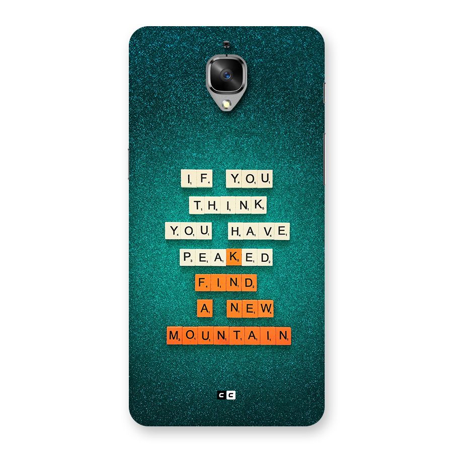 New Mountain Back Case for OnePlus 3T