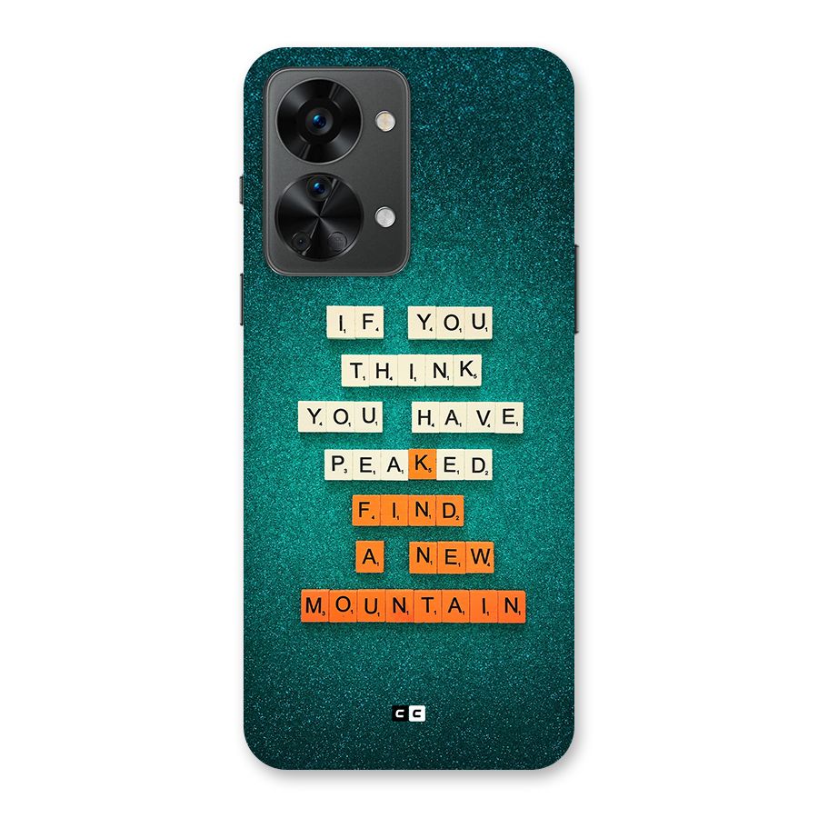 New Mountain Back Case for OnePlus Nord 2T