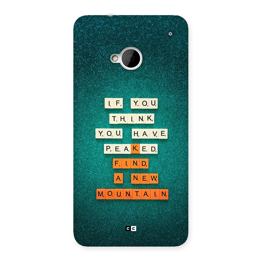 New Mountain Back Case for One M7 (Single Sim)