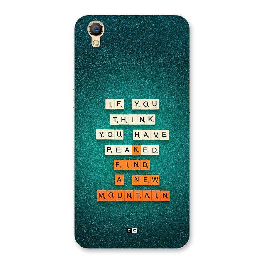 New Mountain Back Case for Oppo A37