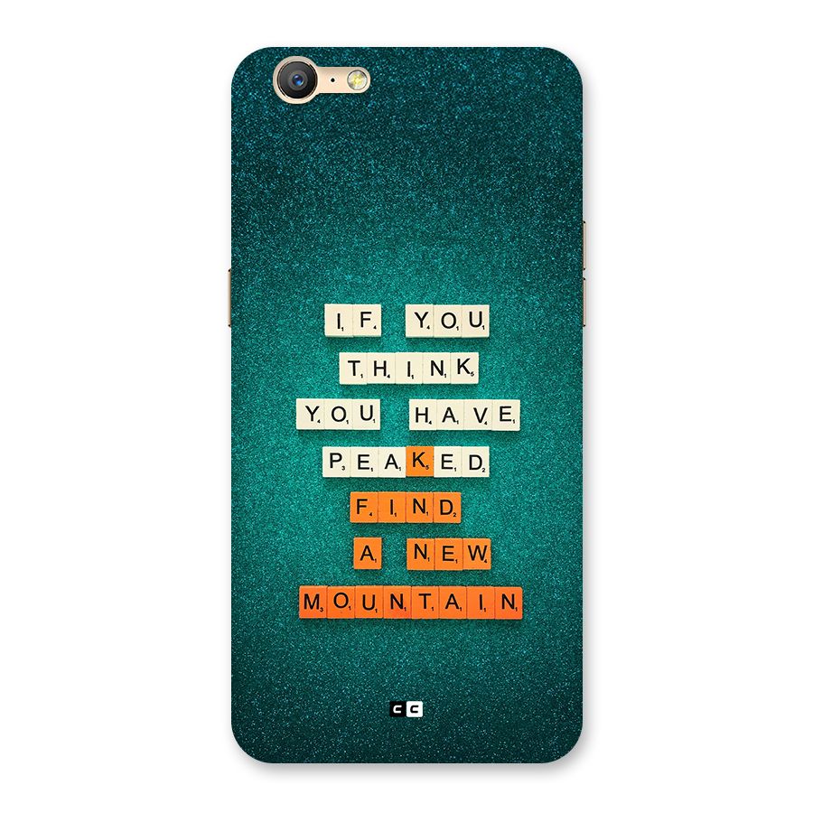 New Mountain Back Case for Oppo A39