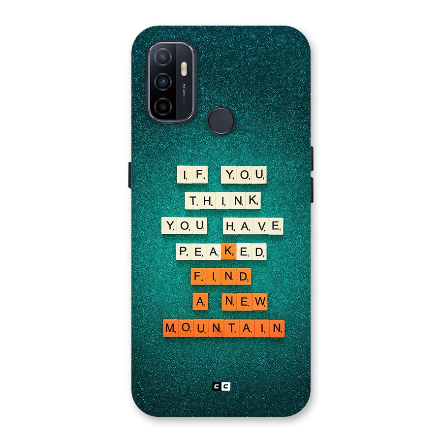New Mountain Back Case for Oppo A53