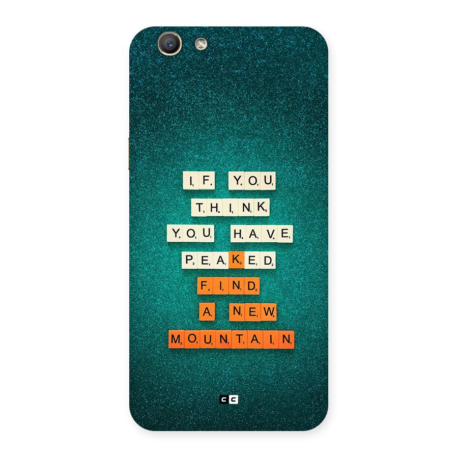 New Mountain Back Case for Oppo A59