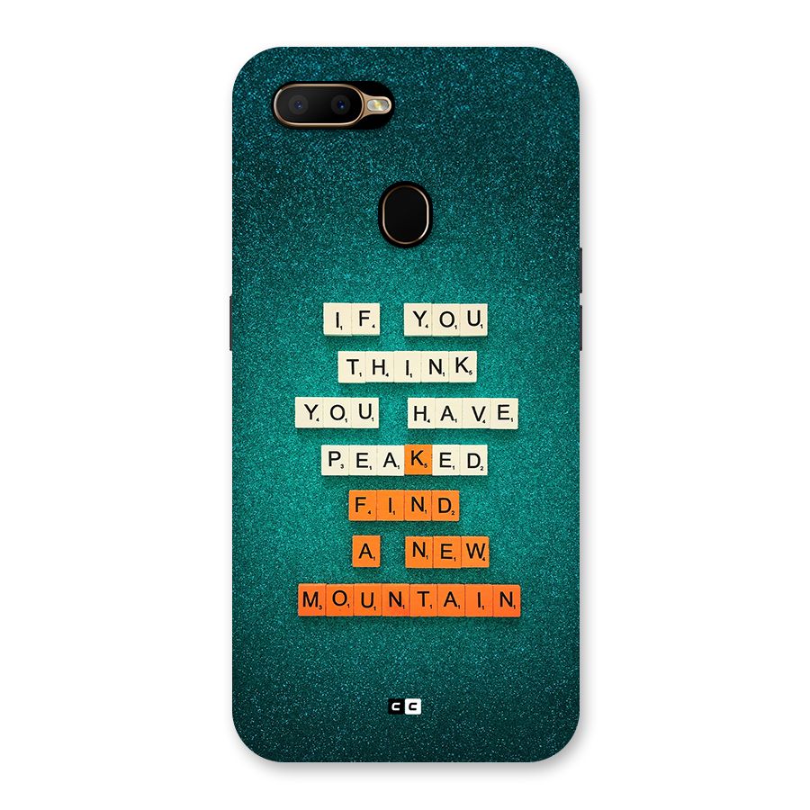 New Mountain Back Case for Oppo A5s