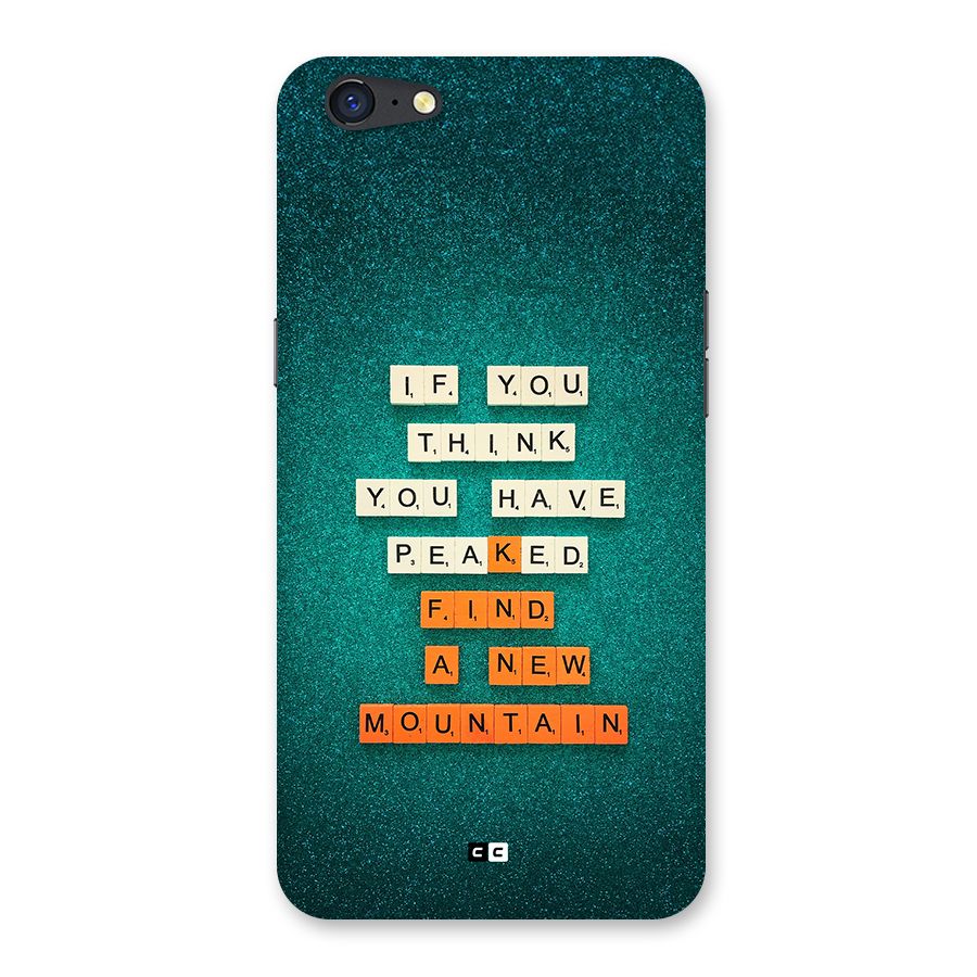 New Mountain Back Case for Oppo A71