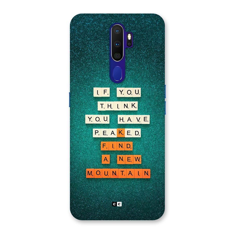 New Mountain Back Case for Oppo A9 (2020)