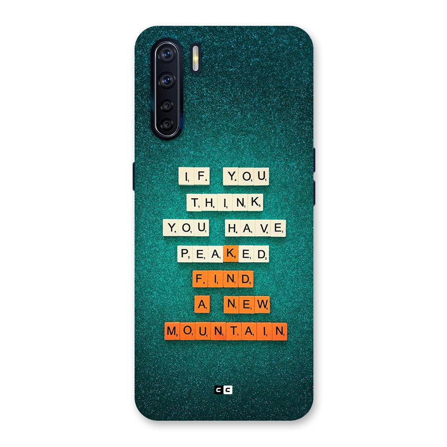 New Mountain Back Case for Oppo F15