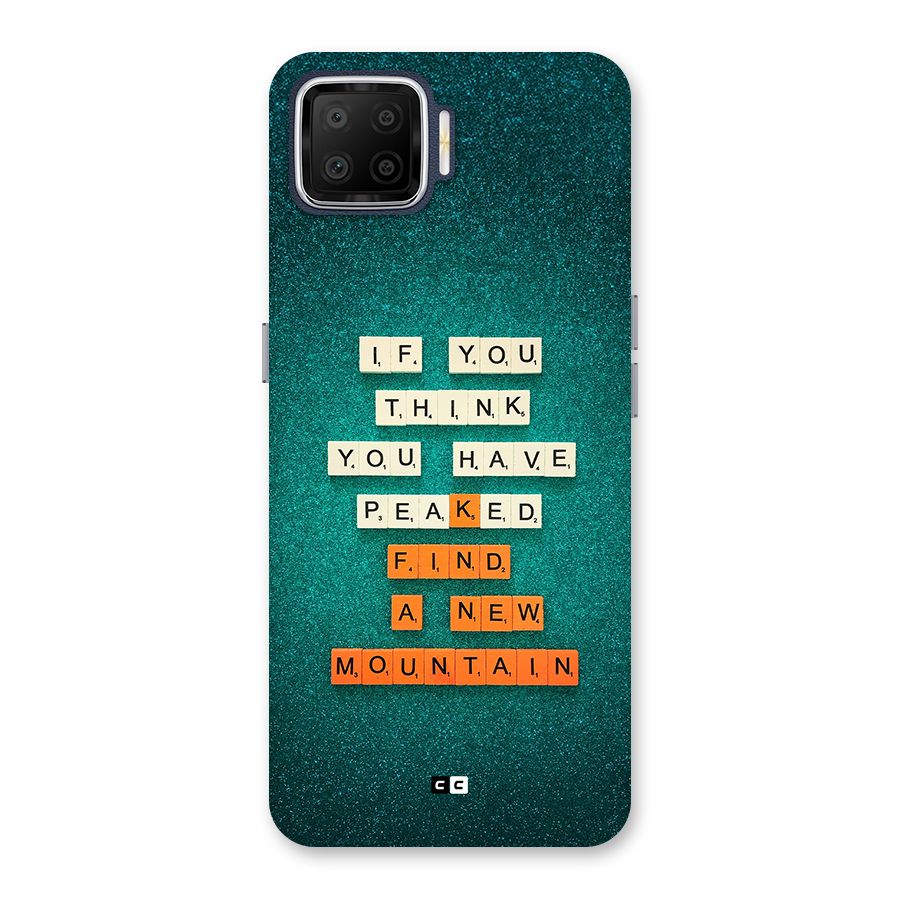New Mountain Back Case for Oppo F17