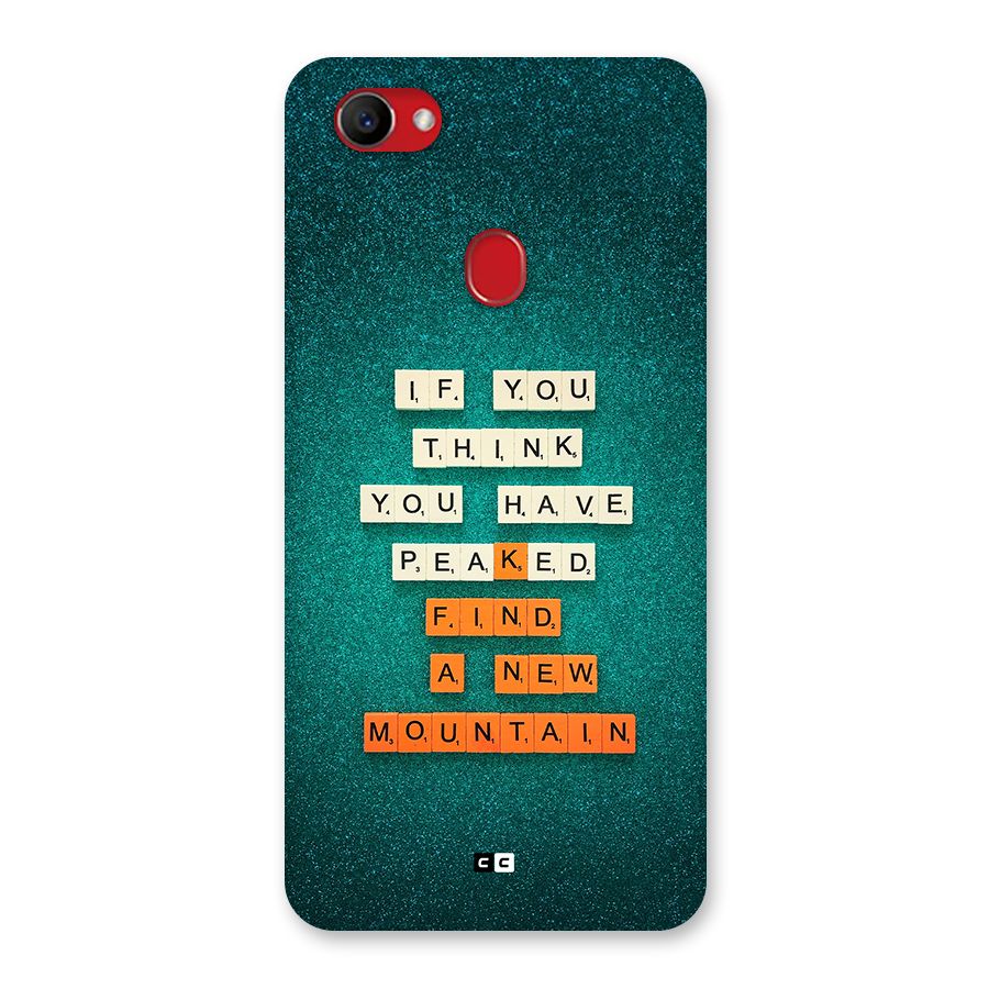 New Mountain Back Case for Oppo F7