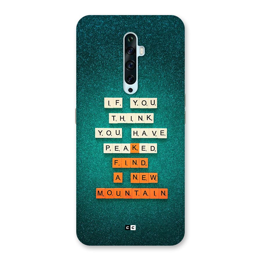New Mountain Back Case for Oppo Reno2 Z