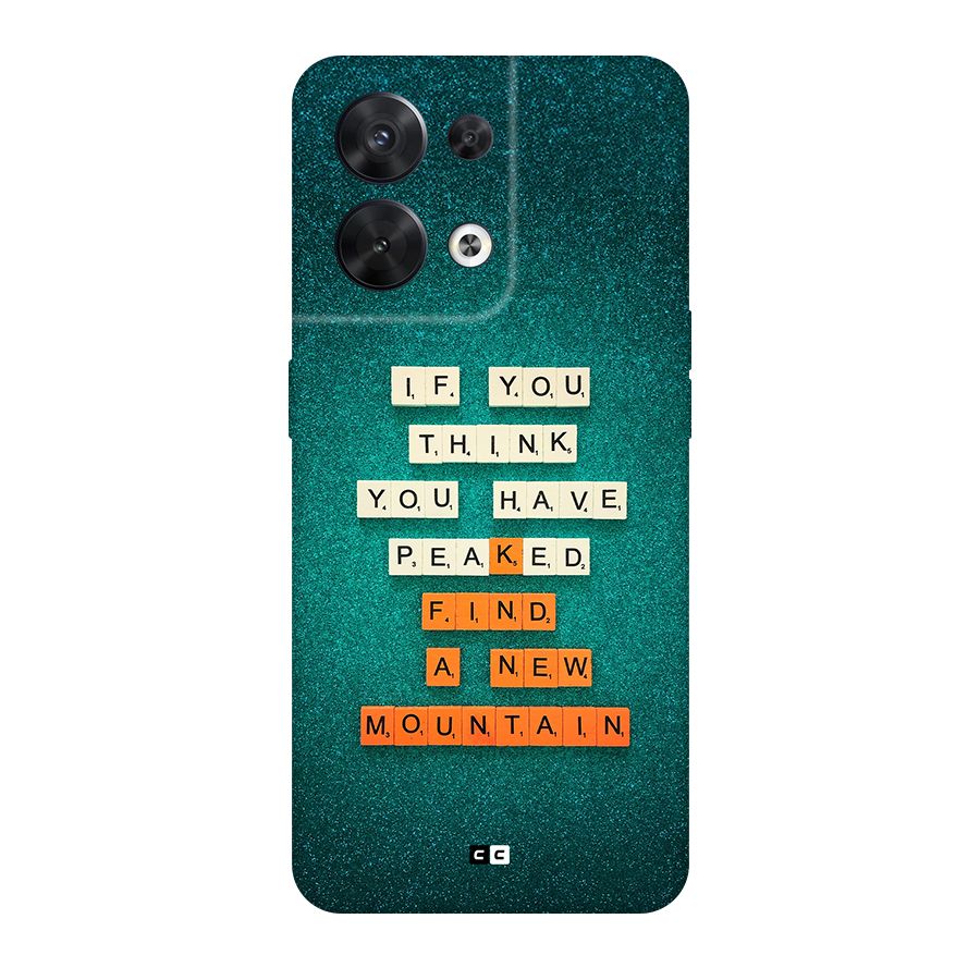 New Mountain Back Case for Oppo Reno8 5G