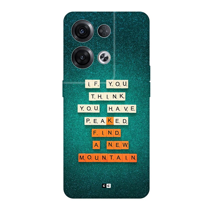 New Mountain Back Case for Oppo Reno8 Pro 5G