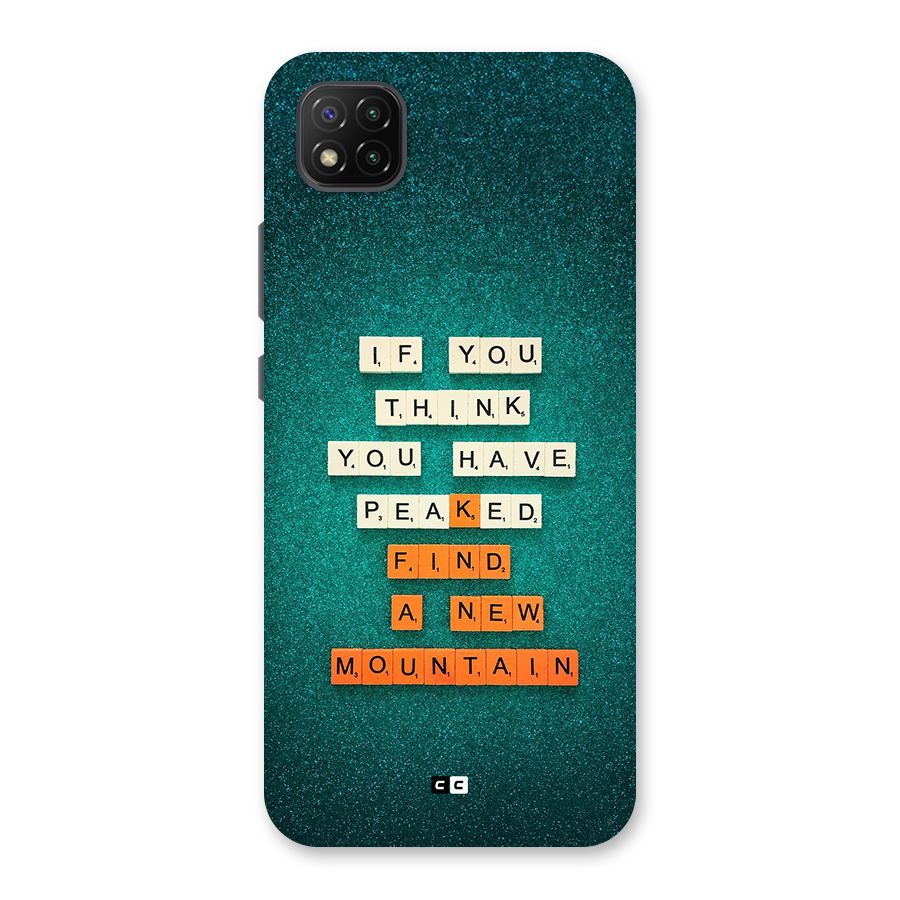 New Mountain Back Case for Poco C3