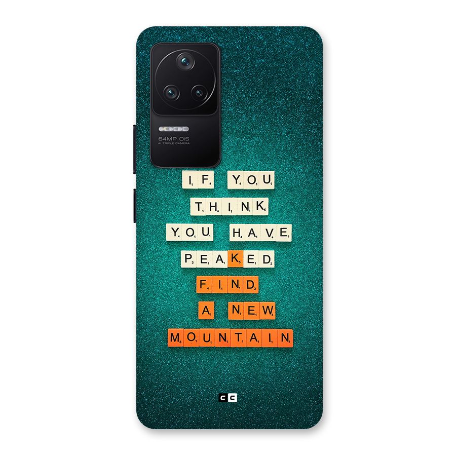 New Mountain Back Case for Poco F4 5G