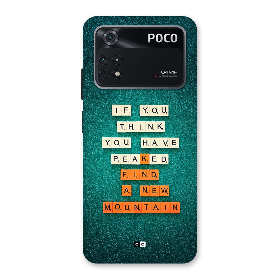 New Mountain Back Case for Poco M4 Pro 4G