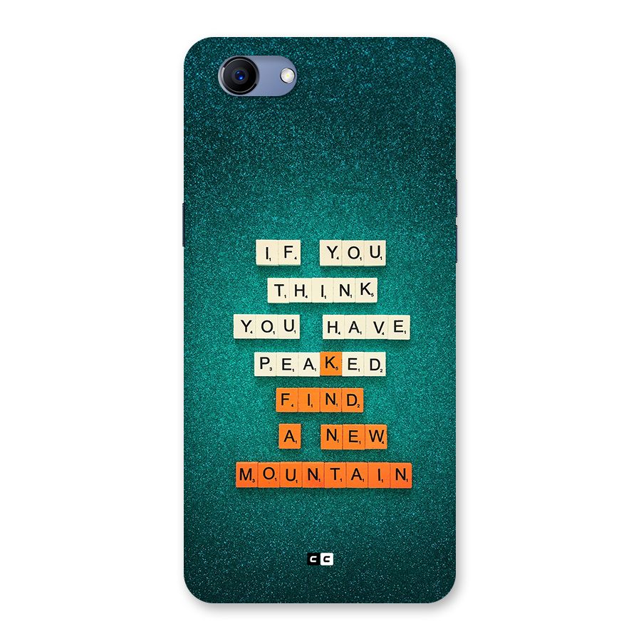 New Mountain Back Case for Realme 1
