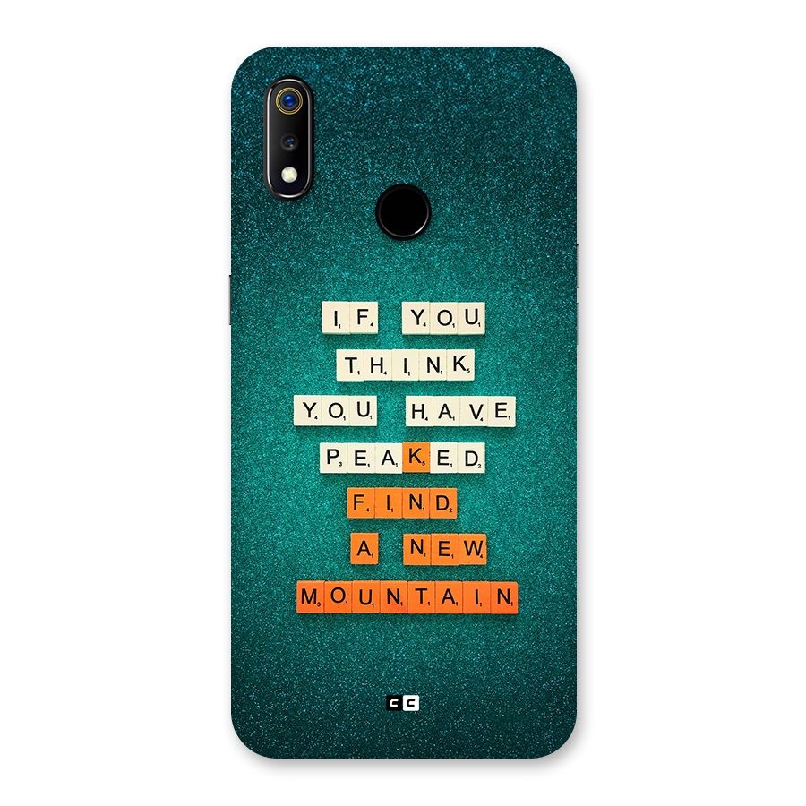 New Mountain Back Case for Realme 3