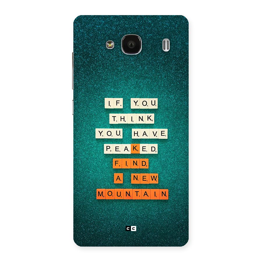New Mountain Back Case for Redmi 2 Prime