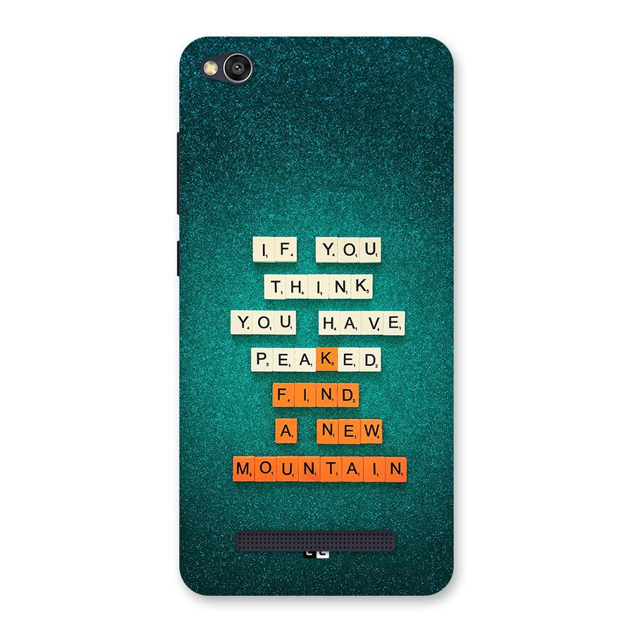 New Mountain Back Case for Redmi 4A