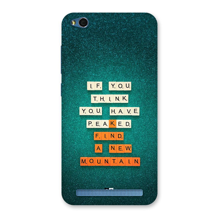 New Mountain Back Case for Redmi 5A