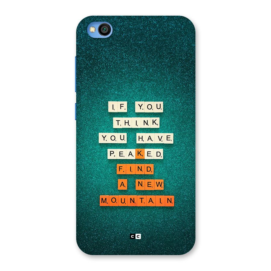 New Mountain Back Case for Redmi Go