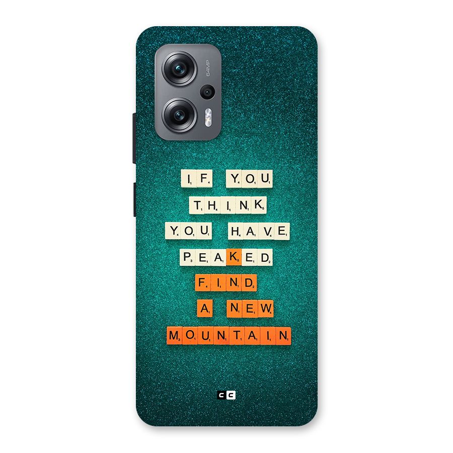 New Mountain Back Case for Redmi K50i