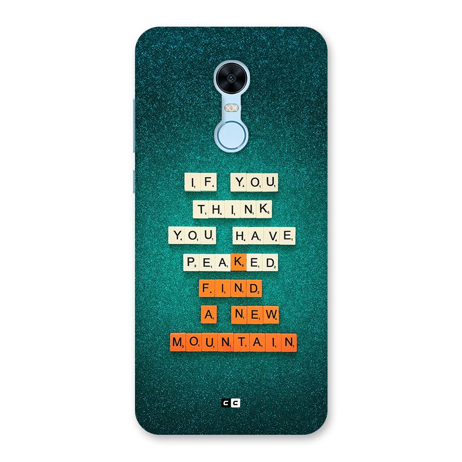 New Mountain Back Case for Redmi Note 5