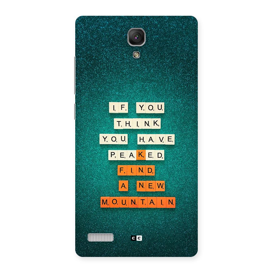 New Mountain Back Case for Redmi Note Prime