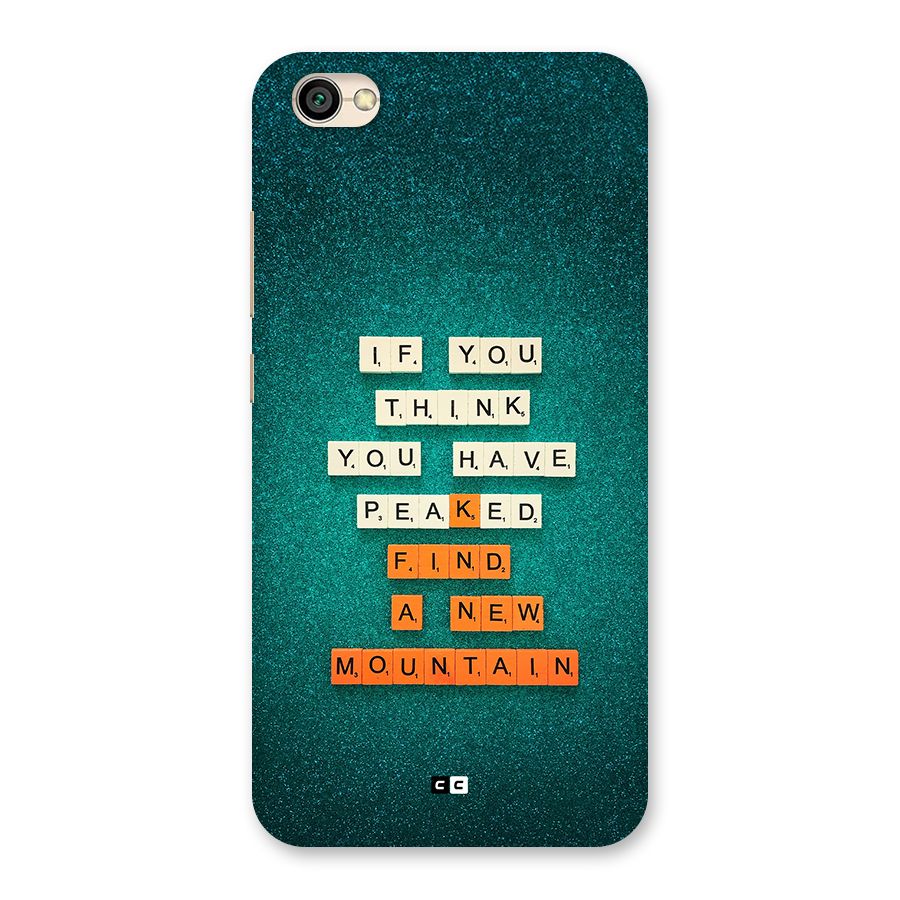 New Mountain Back Case for Redmi Y1 Lite