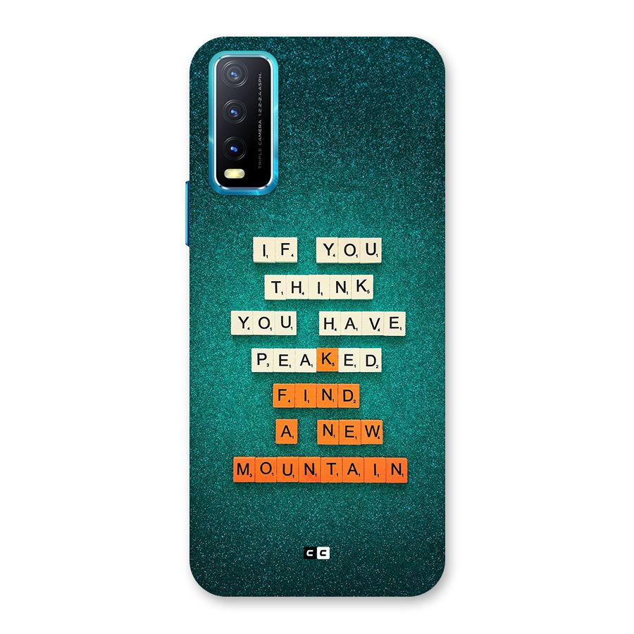 New Mountain Back Case for Vivo Y20G