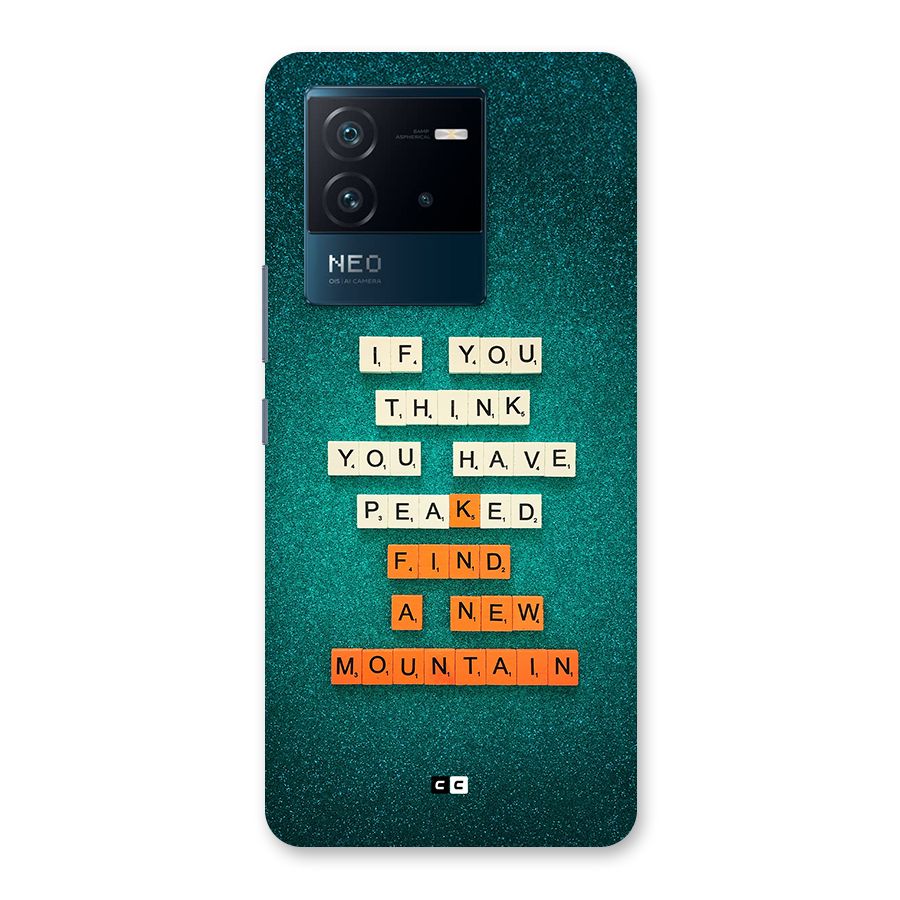 New Mountain Back Case for Vivo iQOO Neo 6 5G