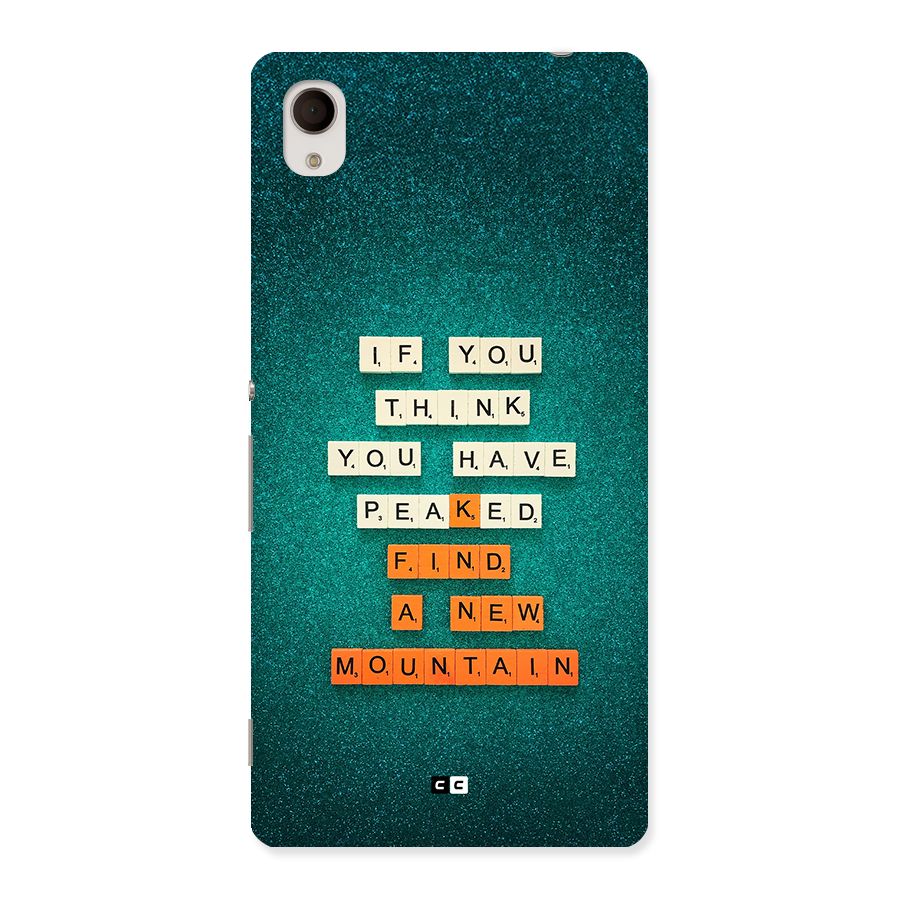 New Mountain Back Case for Xperia M4