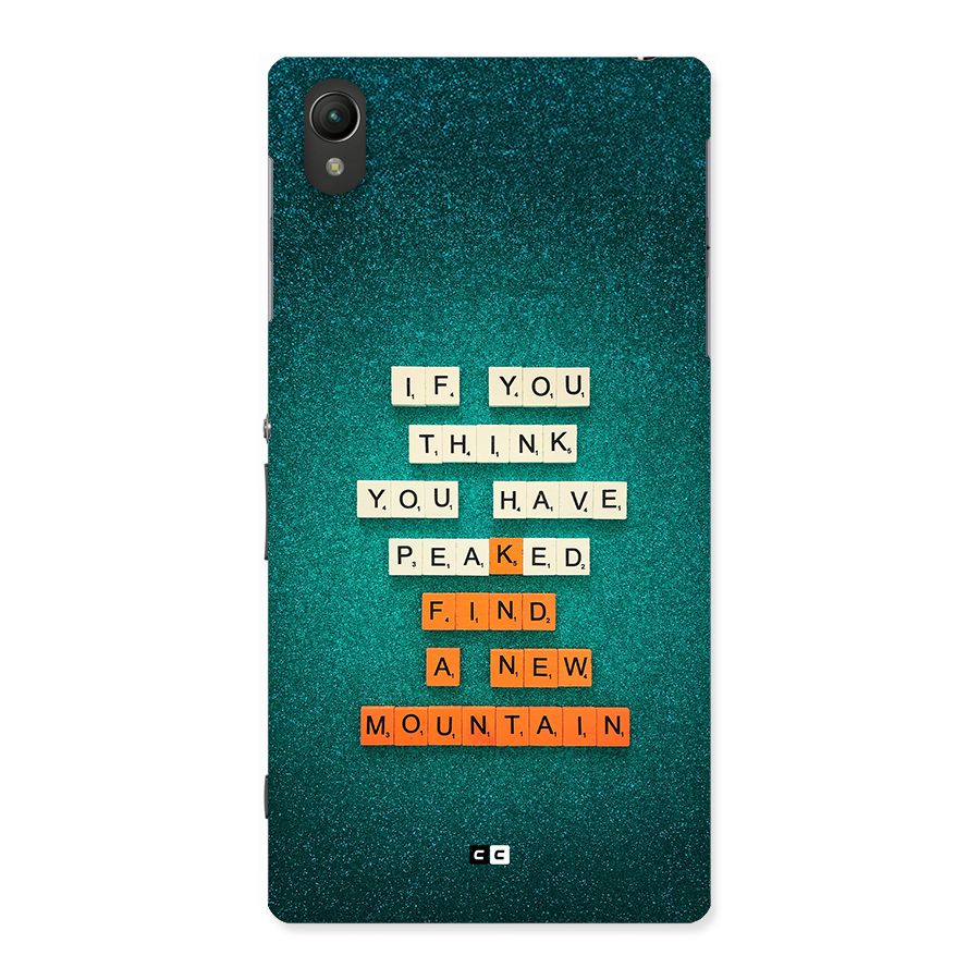 New Mountain Back Case for Xperia Z1