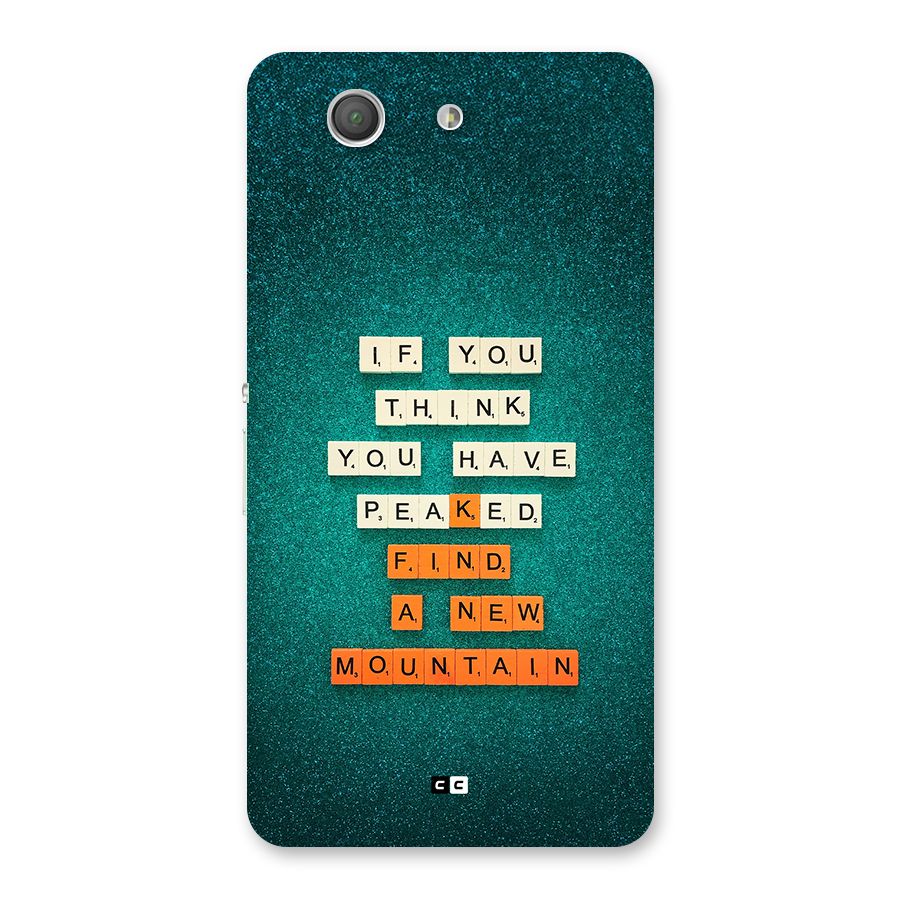 New Mountain Back Case for Xperia Z3 Compact