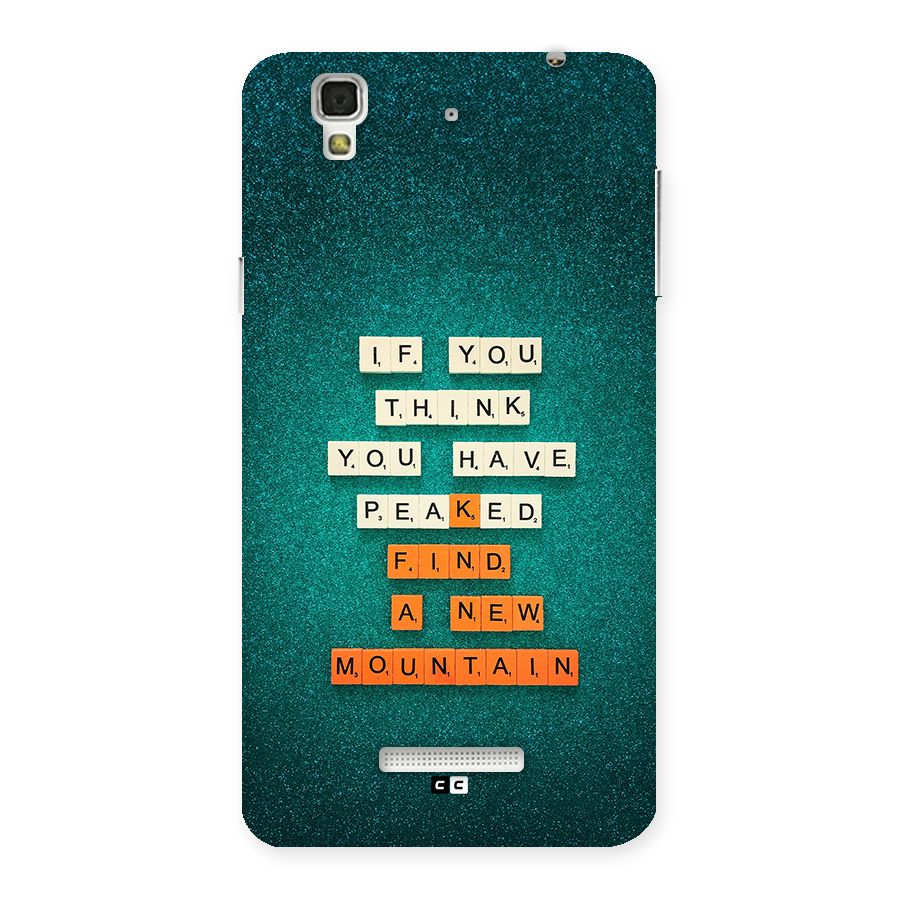 New Mountain Back Case for Yureka