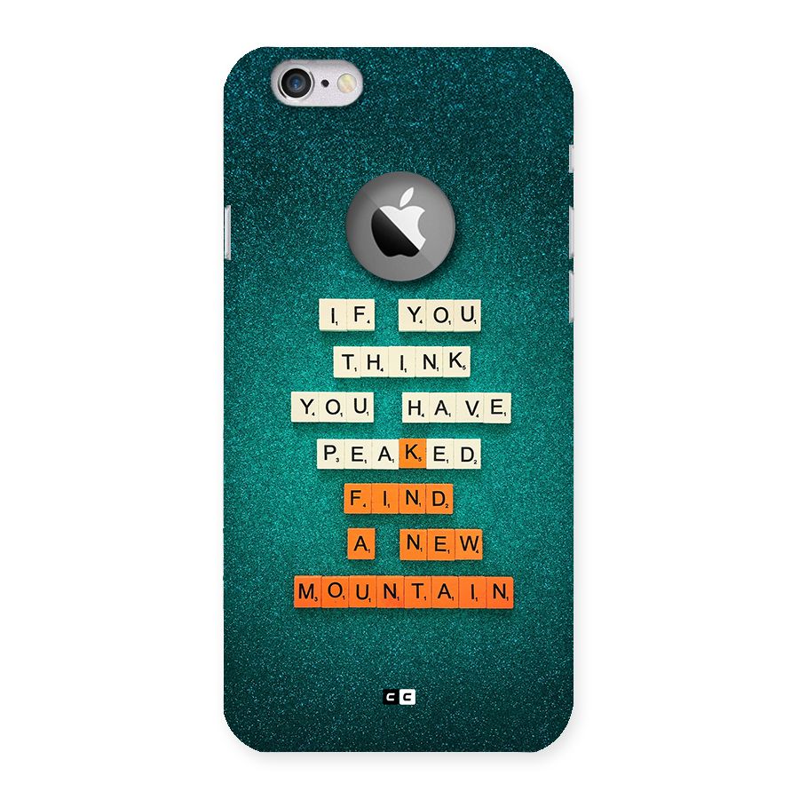 New Mountain Back Case for iPhone 6 Logo Cut