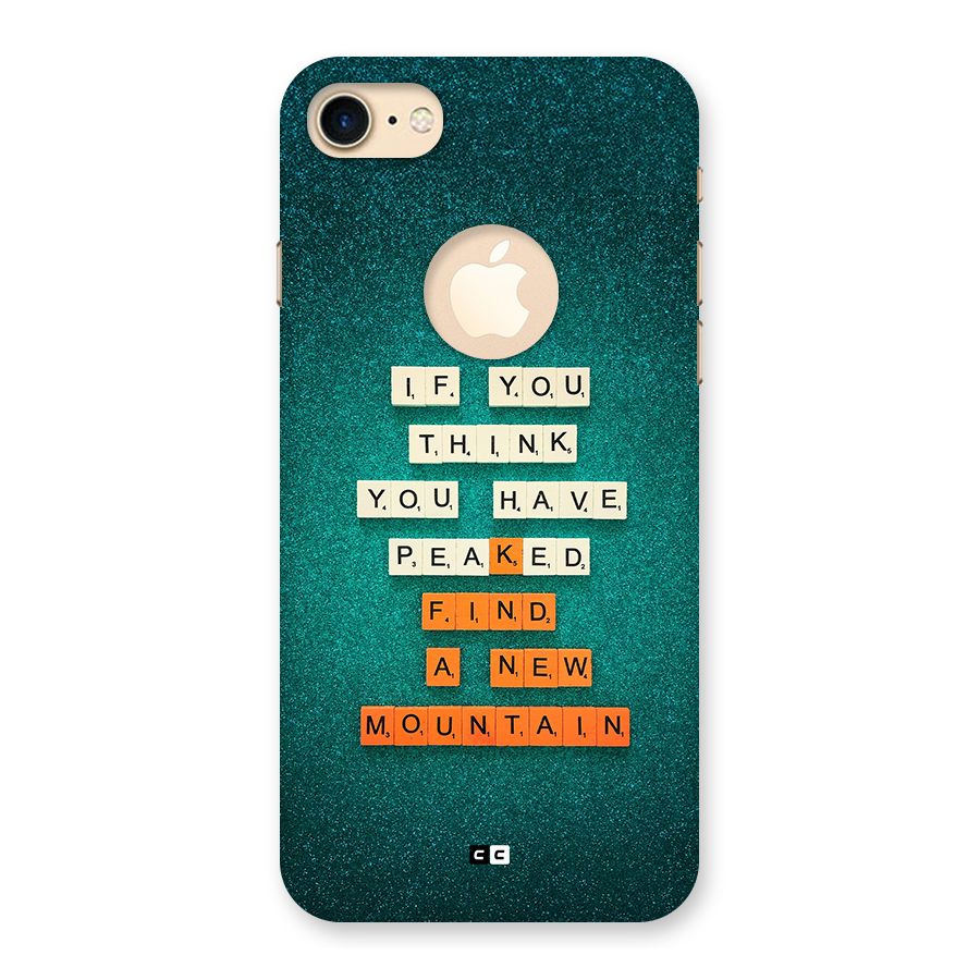 New Mountain Back Case for iPhone 7 Logo Cut