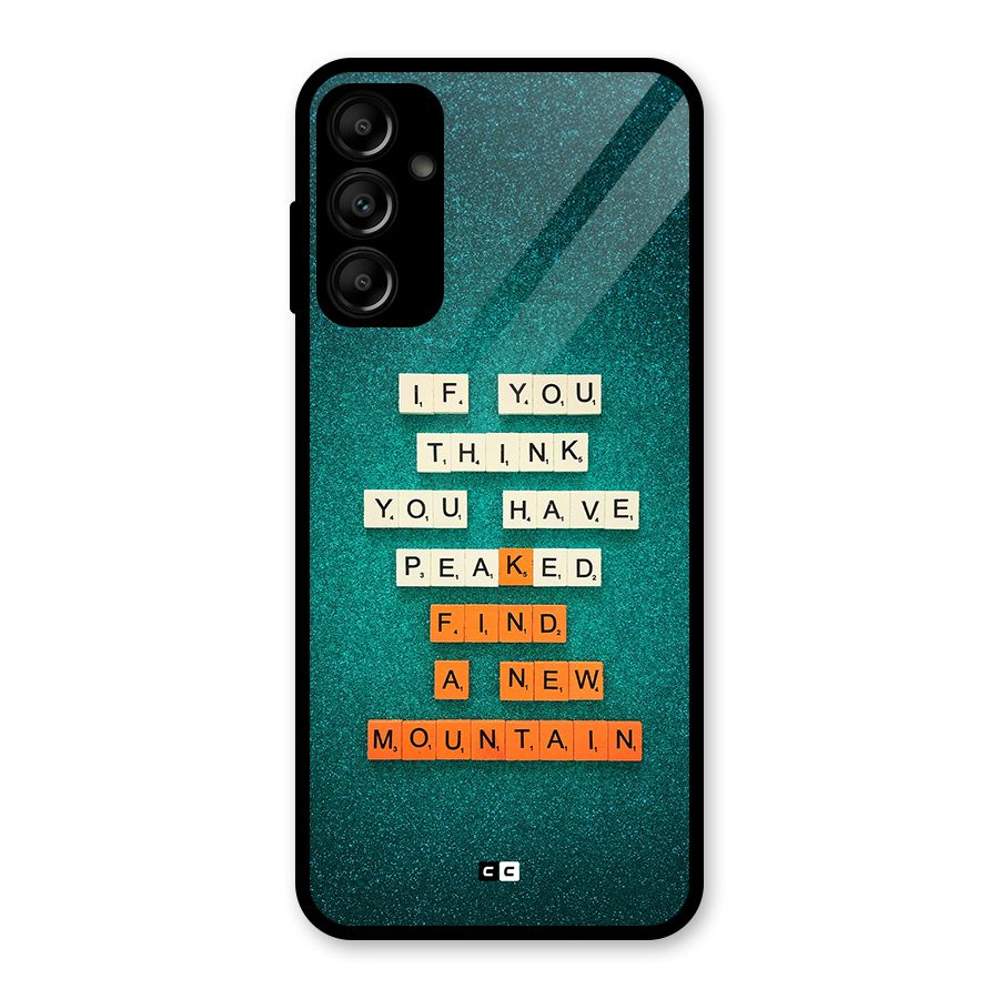 New Mountain Glass Back Case for Galaxy A14 5G