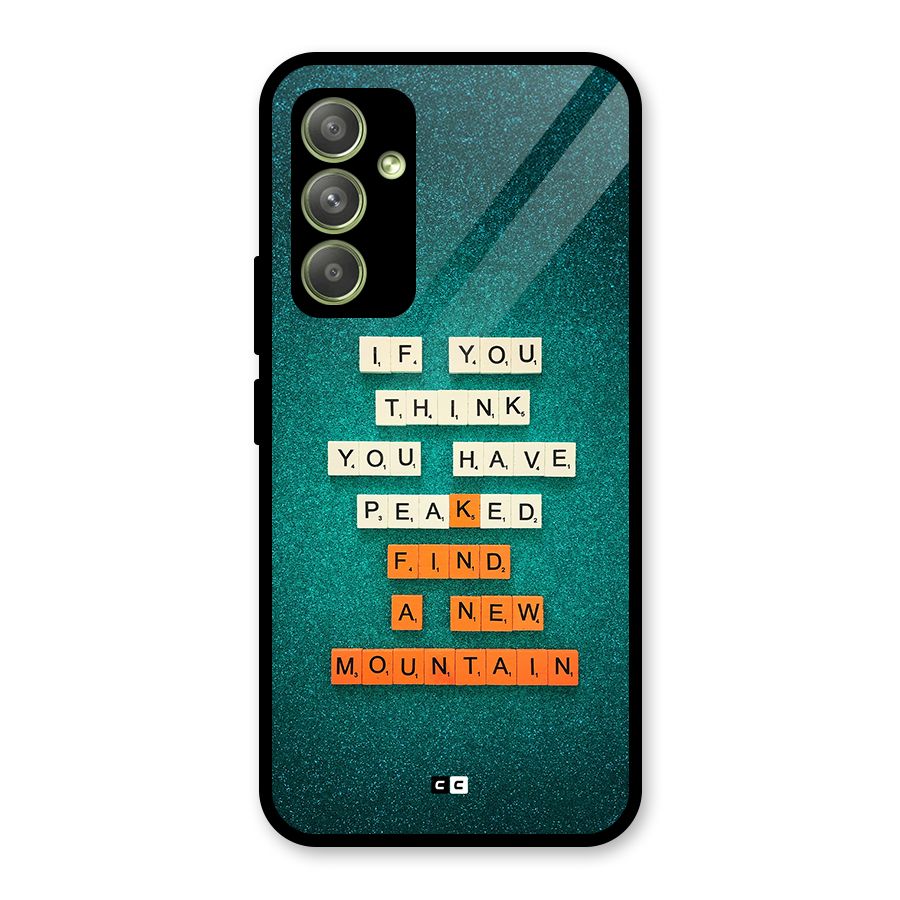 New Mountain Glass Back Case for Galaxy A54