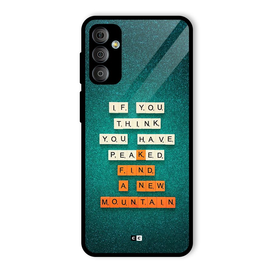New Mountain Glass Back Case for Galaxy F23