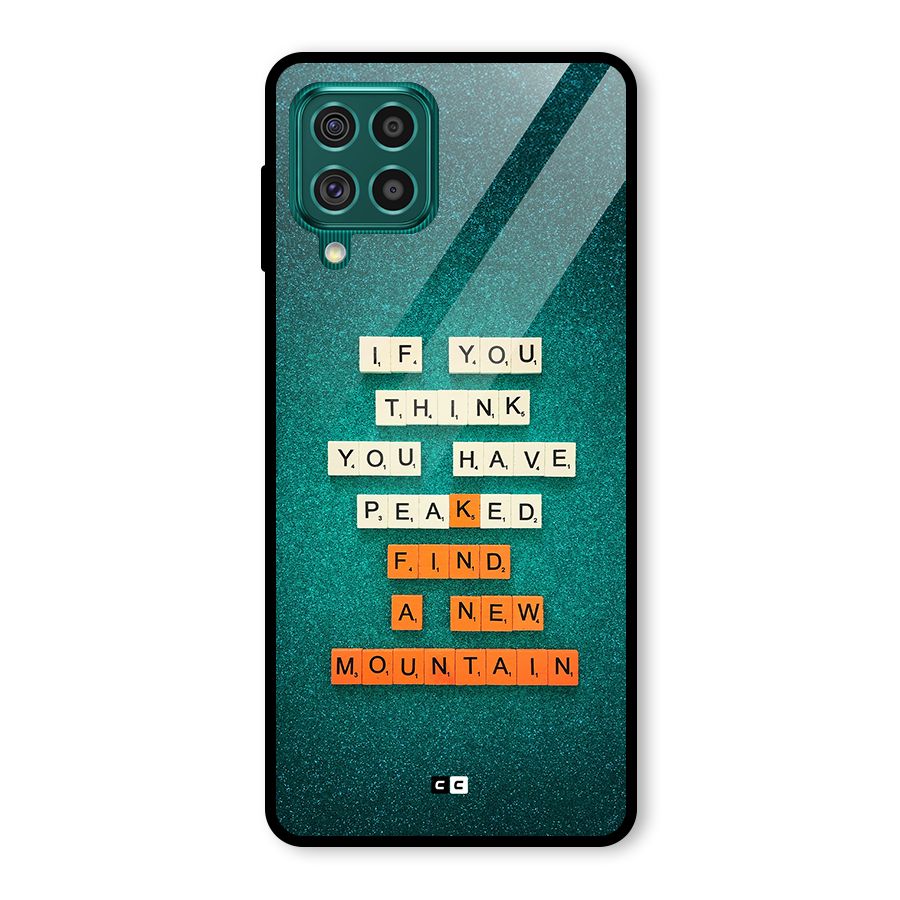 New Mountain Glass Back Case for Galaxy F62
