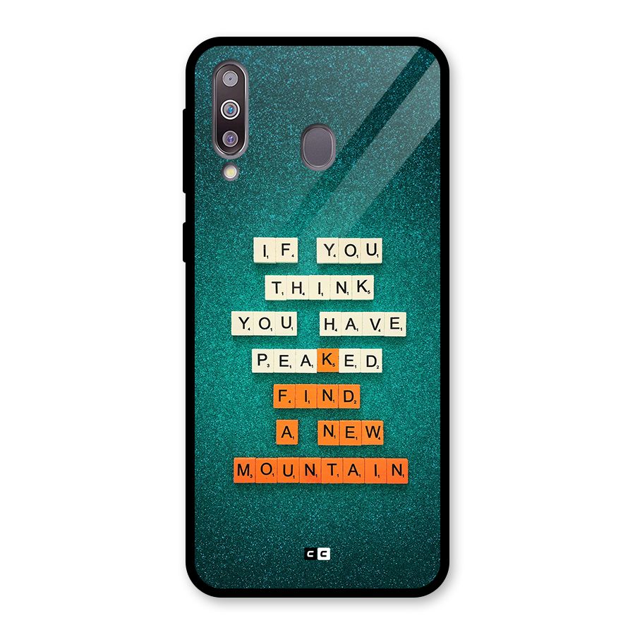 New Mountain Glass Back Case for Galaxy M30
