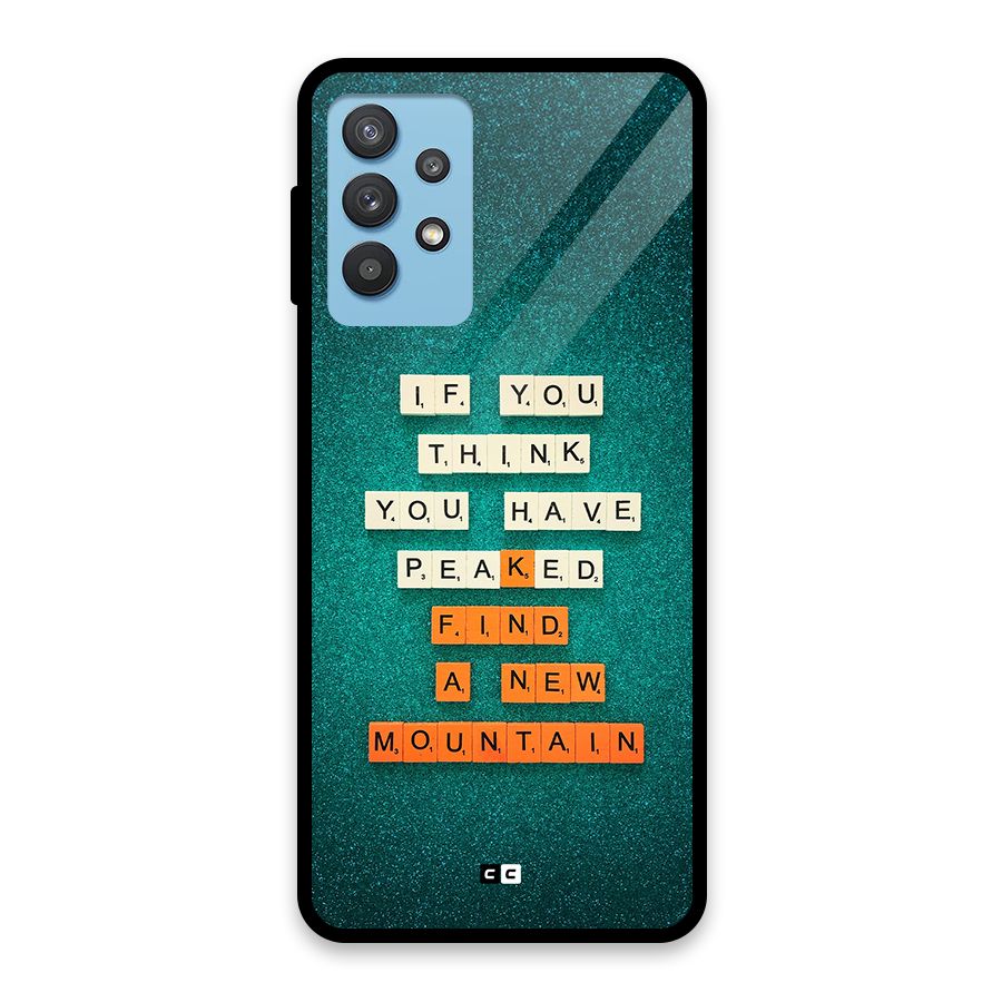 New Mountain Glass Back Case for Galaxy M32 5G
