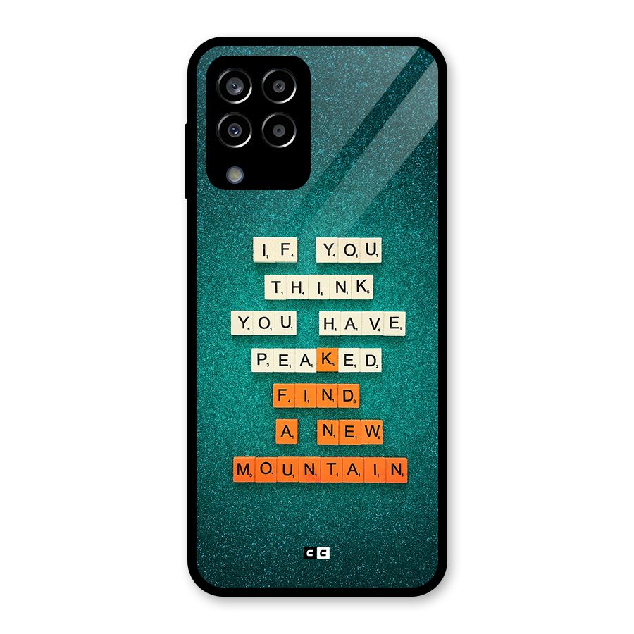 New Mountain Glass Back Case for Galaxy M33