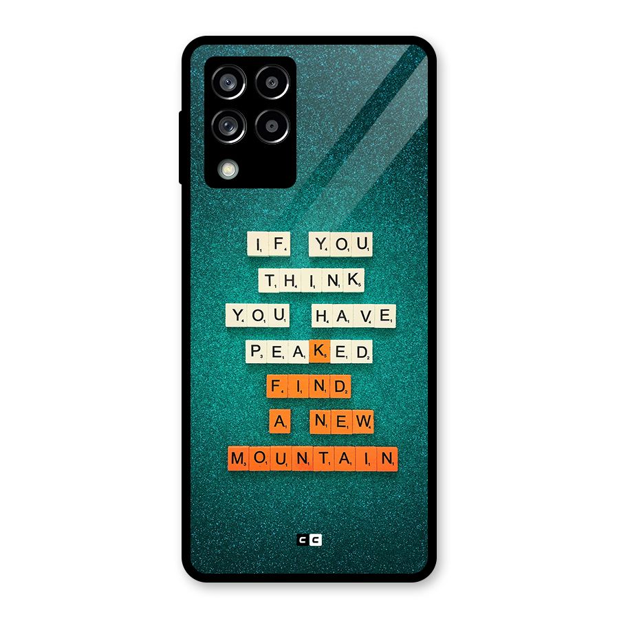 New Mountain Glass Back Case for Galaxy M53 5G
