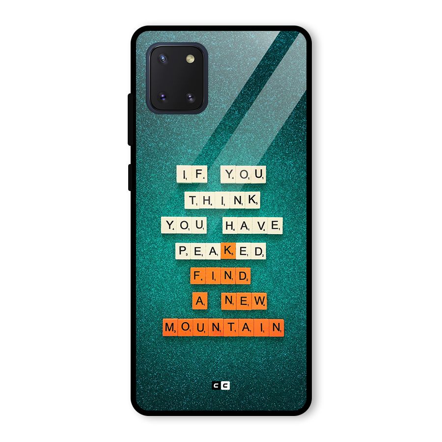New Mountain Glass Back Case for Galaxy Note 10 Lite